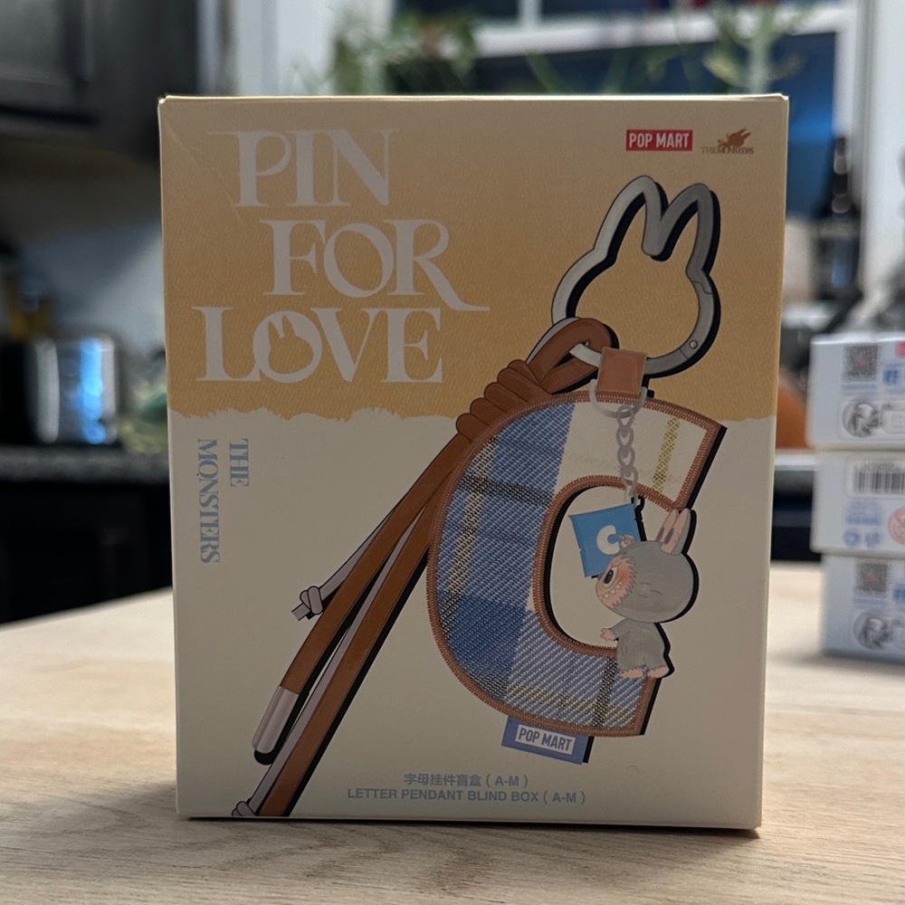 POPMART | The Monsters Letter Pendant Blind Box (A - N) Letter K